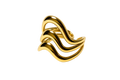 3 Golden Waves ring