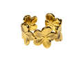 Golden Hawaian Flower Five-Petal